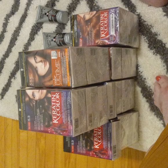 Hair color :3 colors (berry brown 9x) (delicate auburn 3x)(chocolate copper 6x) - Picture 2 of 3